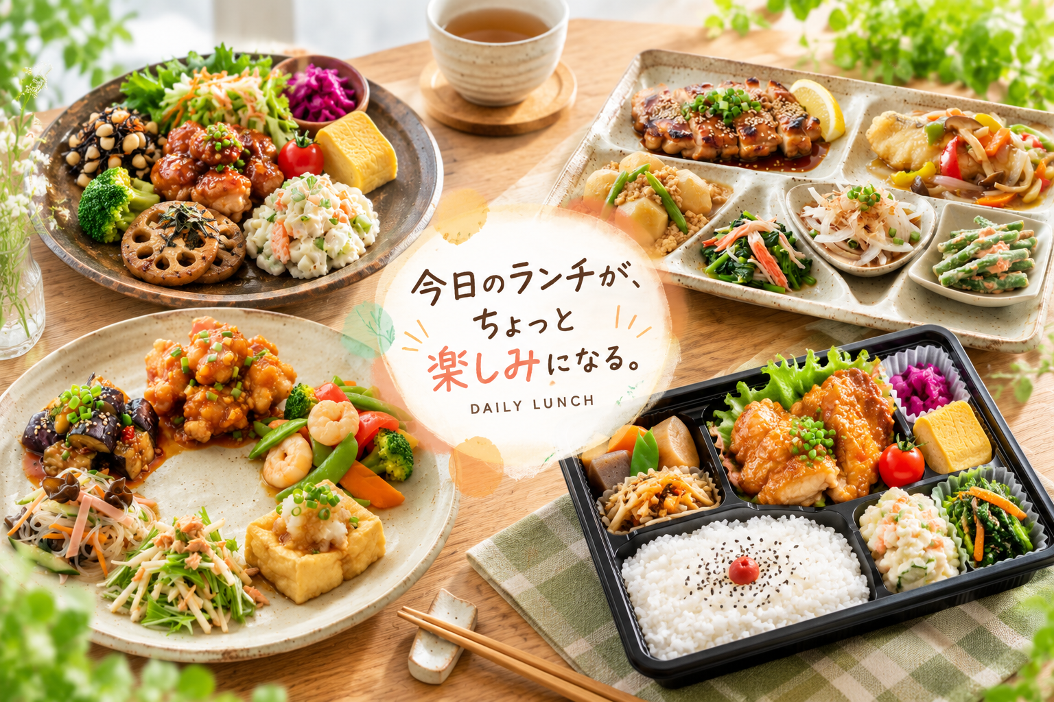 ハッピーキッチンの日替わり弁当